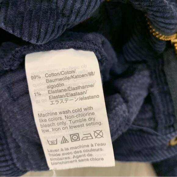 J. Crew Crewcuts Navy Blue Corduroy Pants - Picture 7 of 7